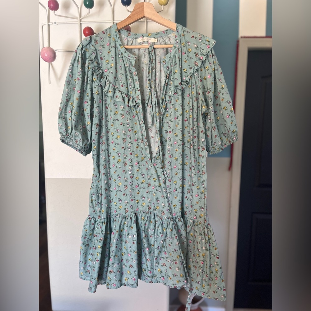 Christy Dawn The Simona Dress Fern Garden size L - Picture 3 of 5